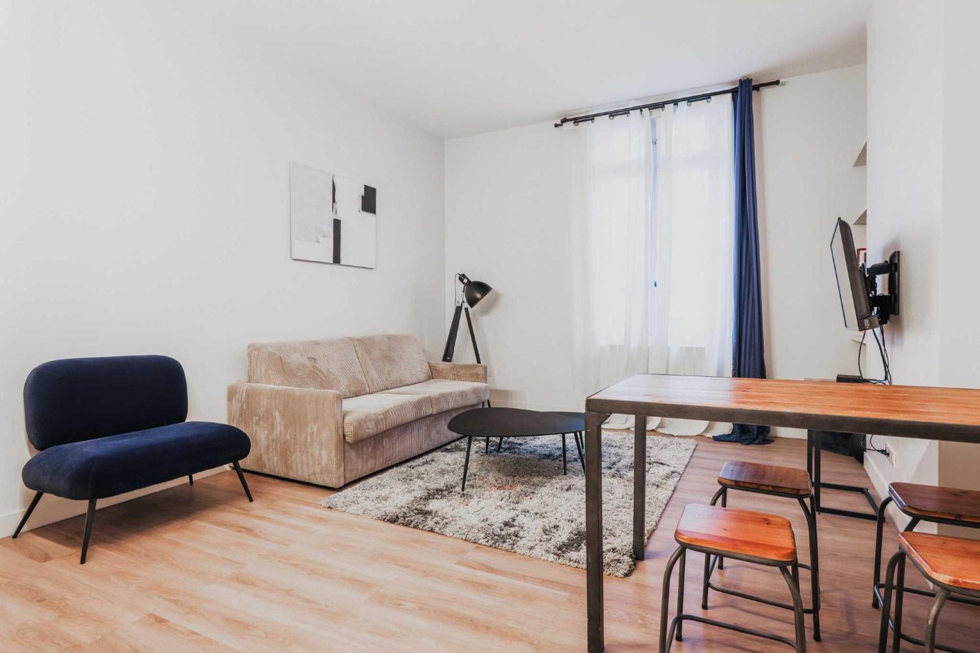 Modern Apartment 1Br- 4P Le Marais Quarter Paris Luaran gambar
