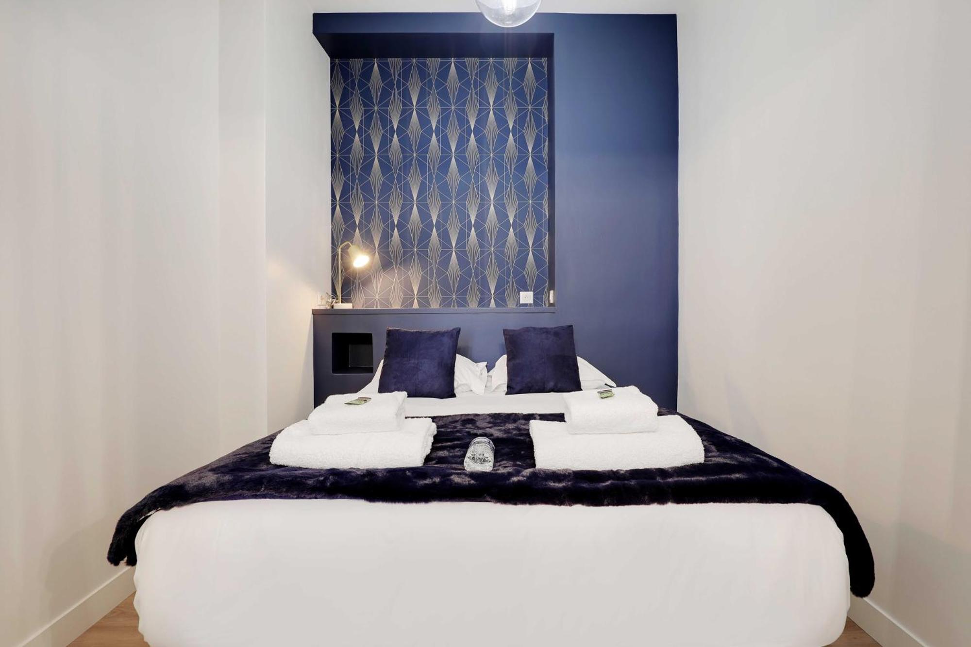 Modern Apartment 1Br- 4P Le Marais Quarter Paris Luaran gambar